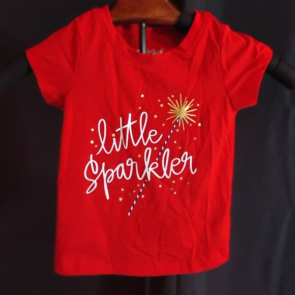 Cat & Jack Other - Girls 4th of July T-Shirt Size 2T Patriotic Tee NWT